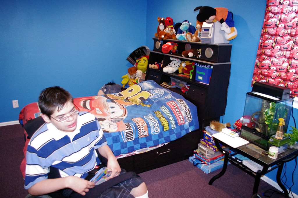 Zach's new room